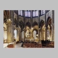 Foto Courtauld Institute of Art, Interior view, choir, looking east into ambulatory.jpg